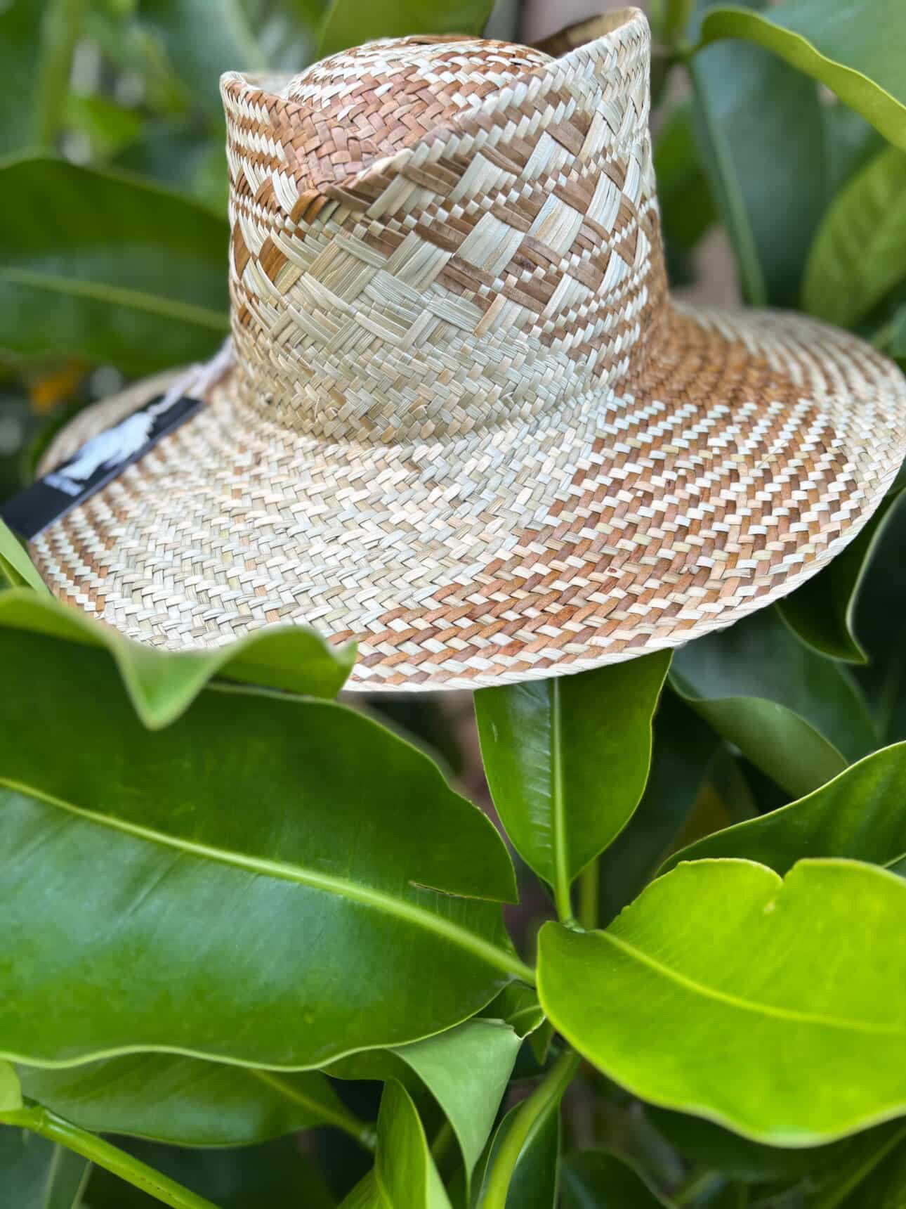 Double Kuʻuipo Pāpale Lauhala